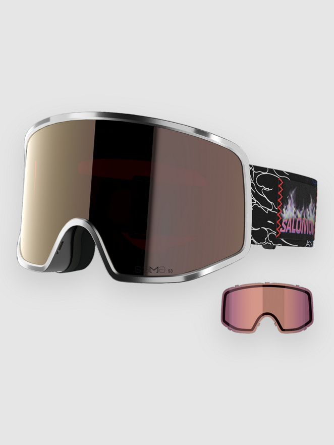 Salomon Sentry Pro Sigma Gray (+Bonus Lens) Maschera