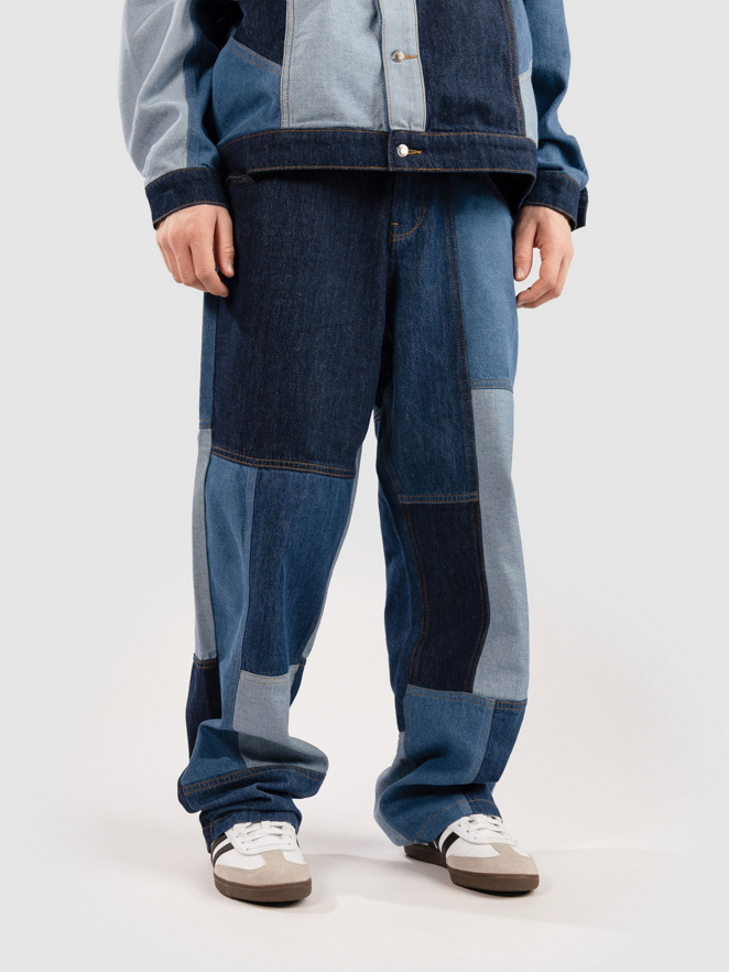 Blue Tomato Denim Patchwork Jeans