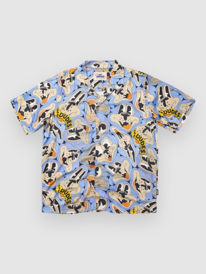 The Dudes Bearish Blue Hawaiian Shirt