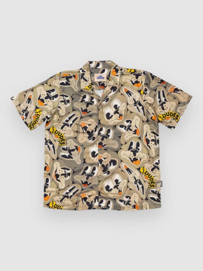 The Dudes Bearish Brown Hawaiian Shirt