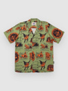The Dudes Beelzebud Green Hawaiian Shirt
