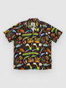 The Dudes Treasure Trail Black Hawaiian Shirt