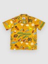 The Dudes Treasure Trail Ochre Hawaiian Shirt