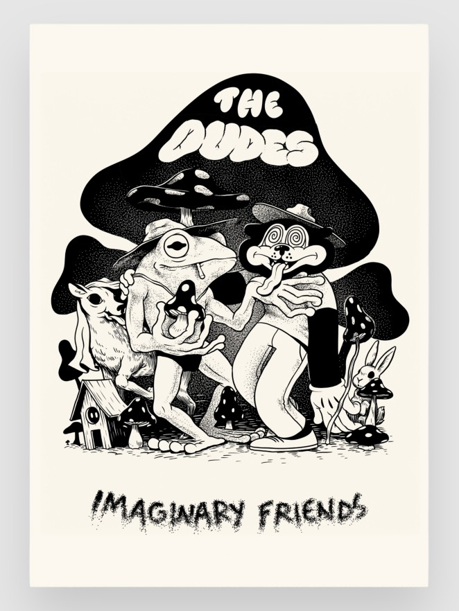 The Dudes Imaginary Friends Unlimited Print Book