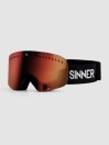 Sinner Pine Matte Black Goggle