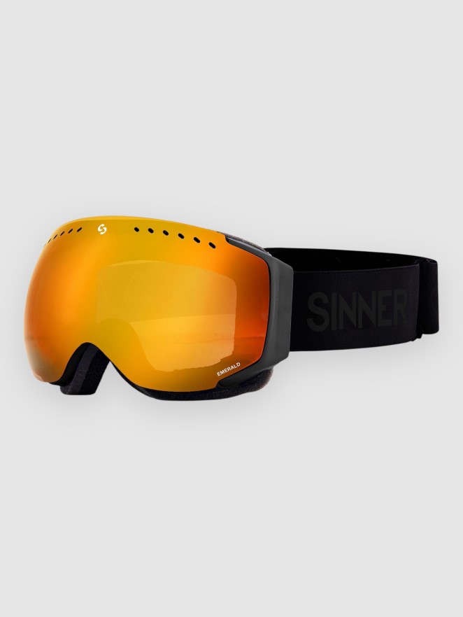 Sinner Emerald Matte Black Goggle