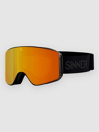 Sinner Aura Matte Black (+ Bonus Lens) Goggle