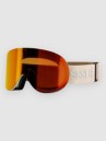 Sinner Taur Matte Light Grey Goggle