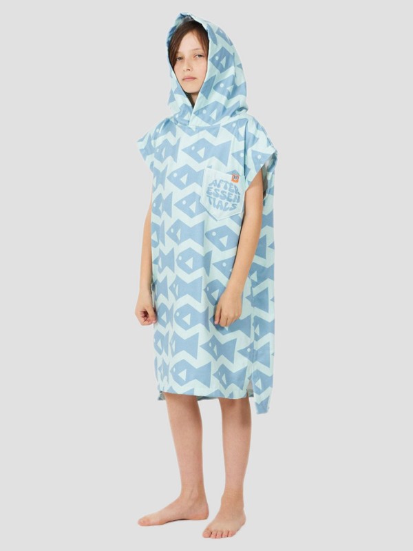 After New Kid Surf Poncho square fish