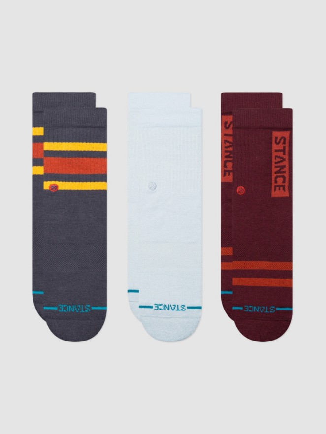 Stance Icon Mixed Kids Crew 3 Pack Calze