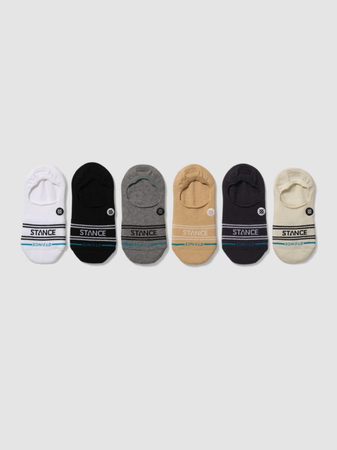 Stance Basic No Show 6 Pack Socks