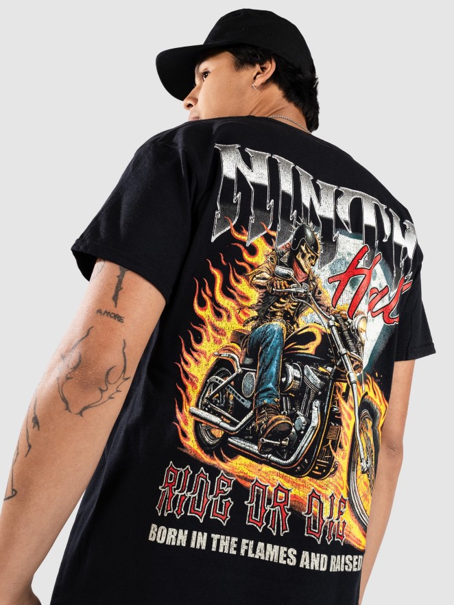 Ninth Hall Born In Flames Camiseta