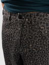 Blue Tomato Leopard Print Baggy Denim Jeans