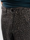 Blue Tomato Leopard Print Baggy Denim Jeans