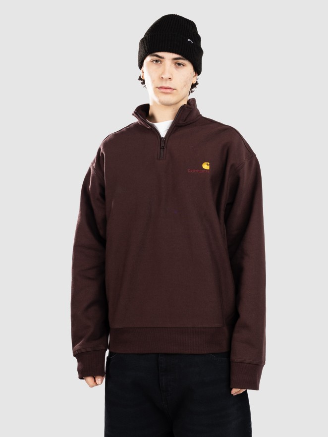 Carhartt WIP Half Zip American Script Half-Zip Svetr