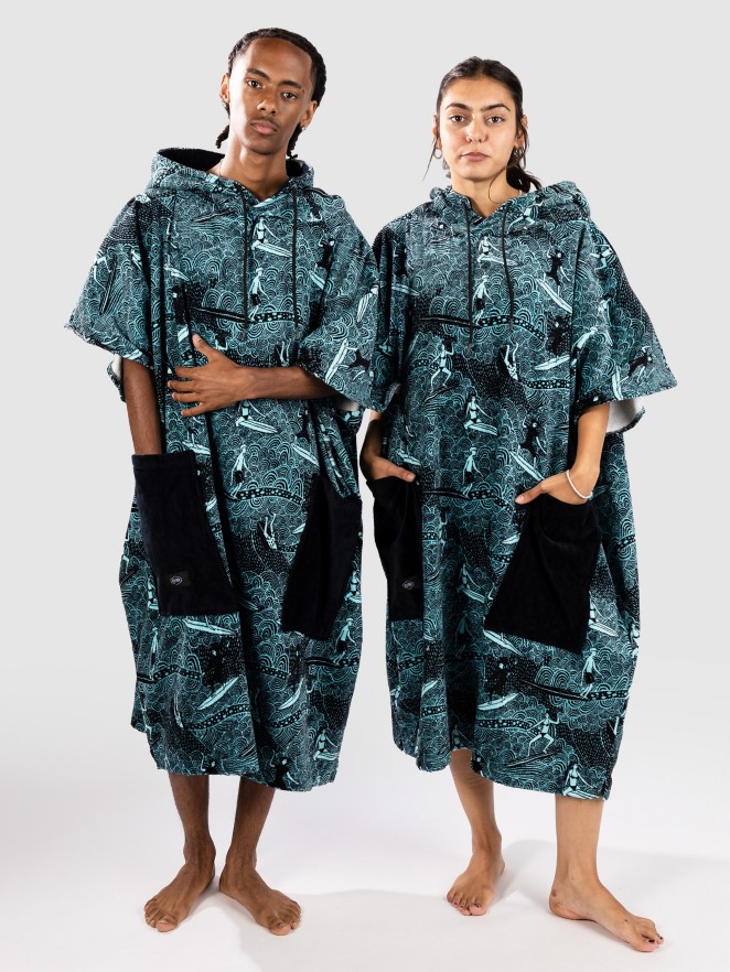 All-In Beach Crew V Surf Poncho