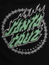 Santa Cruz Wired Flame Dot Chest T-Shirt
