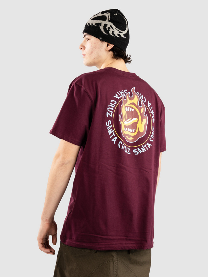 Santa Cruz BT Ringed Screaming Flame Tricko