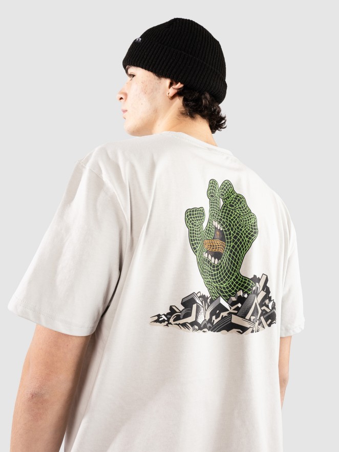 Santa Cruz BT Kendall Grid Hand Tricko