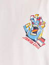 Santa Cruz Screaming Scratched Hand Chest T-paita