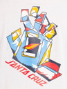 Santa Cruz Screaming Scratched Hand Chest T-paita