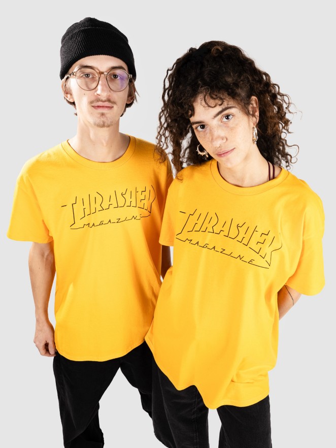 Thrasher Shadow Mag Logo T-Shirt