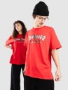 Thrasher Red Curb By Lsd Worldpeace T-Shirt