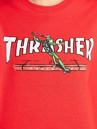Thrasher Red Curb By Lsd Worldpeace T-Shirt