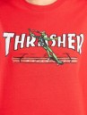 Thrasher Red Curb By Lsd Worldpeace T-Shirt