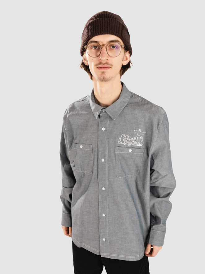 adidas Skateboarding Gonz Button Camisa