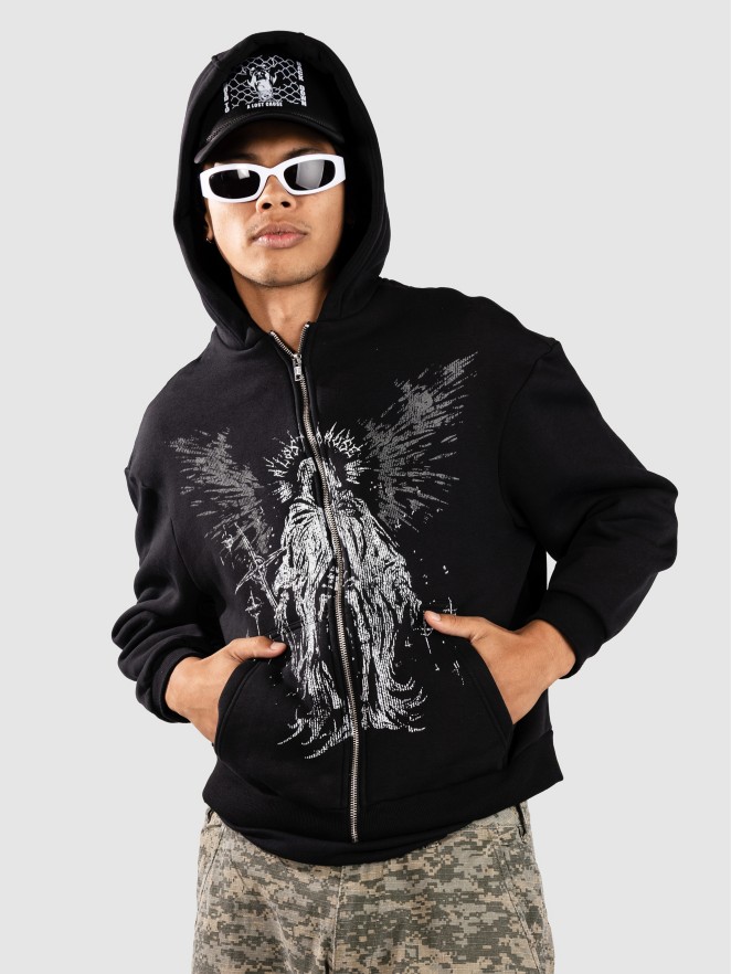A Lost Cause Dark Angel Zip Hoodie