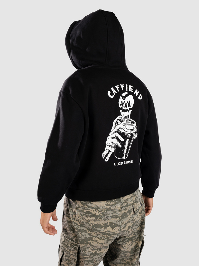 A Lost Cause Caffiend Zip Hoodie