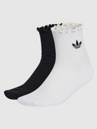 adidas Originals Ruffle 1/4 S 2P Socks