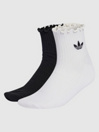 adidas Originals Ruffle 1/4 S 2P Socks