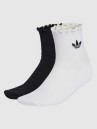 adidas Originals Ruffle 1/4 S 2P Socks