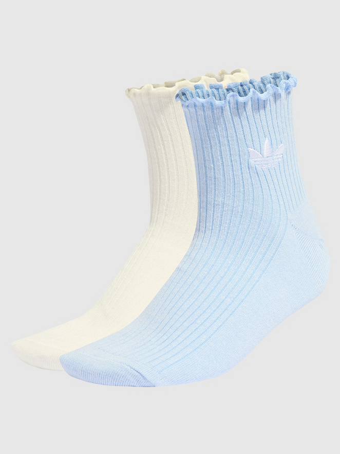 adidas Originals Ruffle 1/4 S 2P Socks
