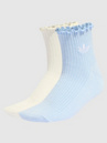 adidas Originals Ruffle 1/4 S 2P Socks