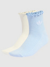 adidas Originals Ruffle 1/4 S 2P Socks