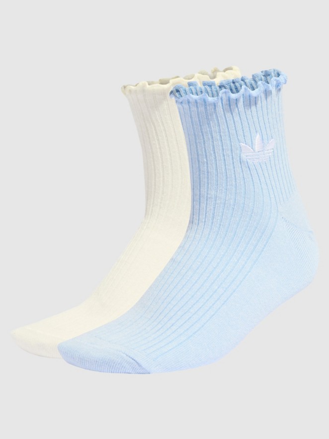 adidas Originals Ruffle 1/4 S 2P Socks