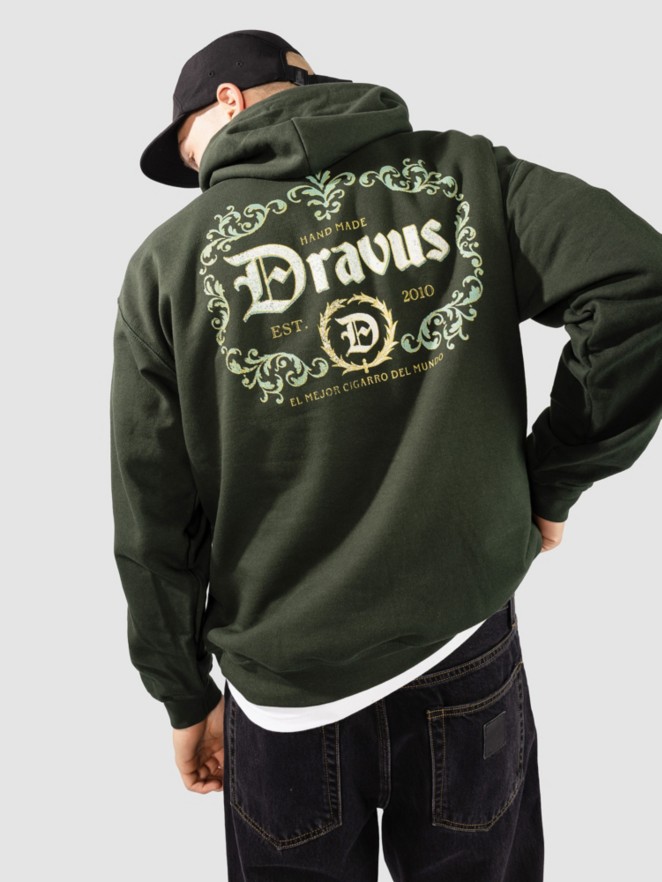 Dravus Cigar Star Pulover s kapuco