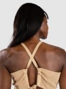 Urban Classics Rib Knit Crossed Back Tank Top