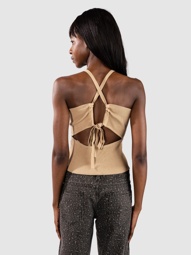 Urban Classics Rib Knit Crossed Back Hihaton