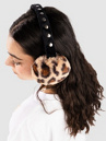 A.LAB Cheetah Print Earmuffs Beanie