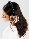 A.LAB Cheetah Print Earmuffs Beanie