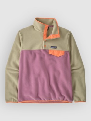 Patagonia LW Synch Snap-T Half-Zip Fleece Trui Light Violet
