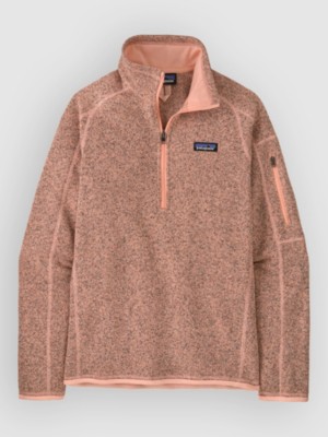 Patagonia Better Sweater 1/4 Half-Zip Fleece Pullover peach sherbet kaufen