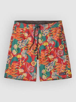 Patagonia Wavefarer – 19 In. Boardshorts patroon Tropic Hot Ember