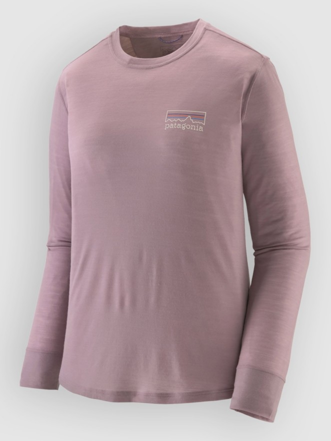 Patagonia Cap Cool Merino Blend Graphic Lycra Manica Lunga