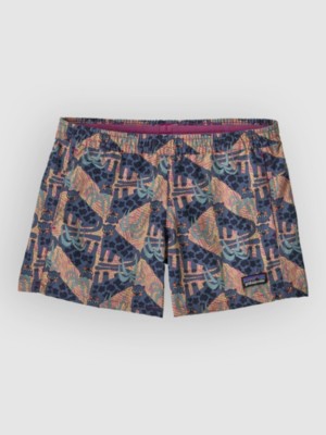 Patagonia Baggies 4 In. – Unlined Kids Korte Broek Jaggy/ Faded Magenta