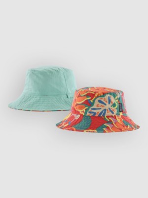 Patagonia Sun Bucket Kids Hoed patroon Tropic Hot Ember